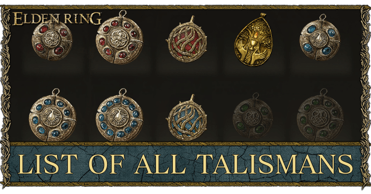 List of All Talismans | Elden Ring｜Game8