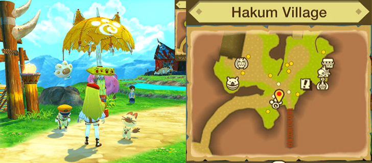 Monster Hunter Stories Hakum Village Catavan