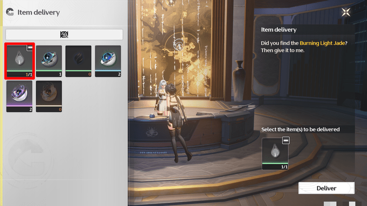 Wuthering Waves - Second Coming of Solaris Day 7- Deliver Burning Light Jade to Maqi