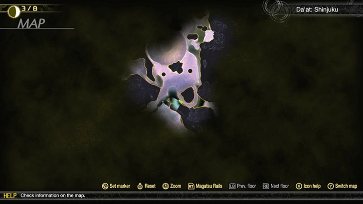 SMT V - Shinjuku Miman 1 Map Location