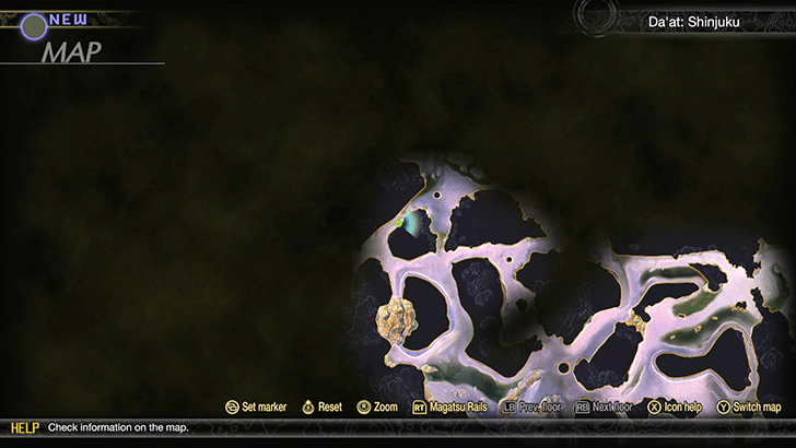 SMT V - Shinjuku Miman 2 Map Location