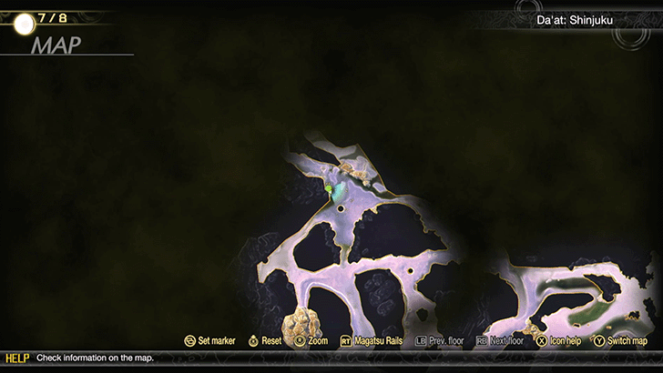 SMT V - Shinjuku Miman 4 Map Location