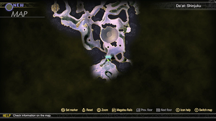 SMT V - Shinjuku Miman 5 Map Location