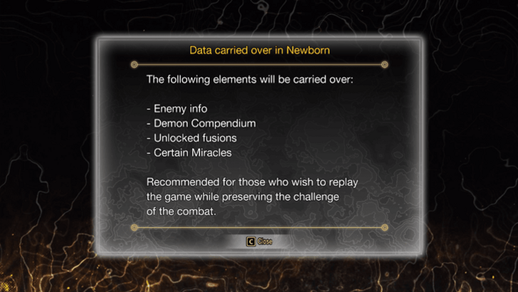 Shin Megami Tensei V Vengeance - New Game Plus Newborn.png