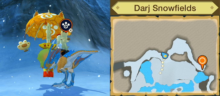 Monster Hunter Stories Catavan Darj Hinterlands