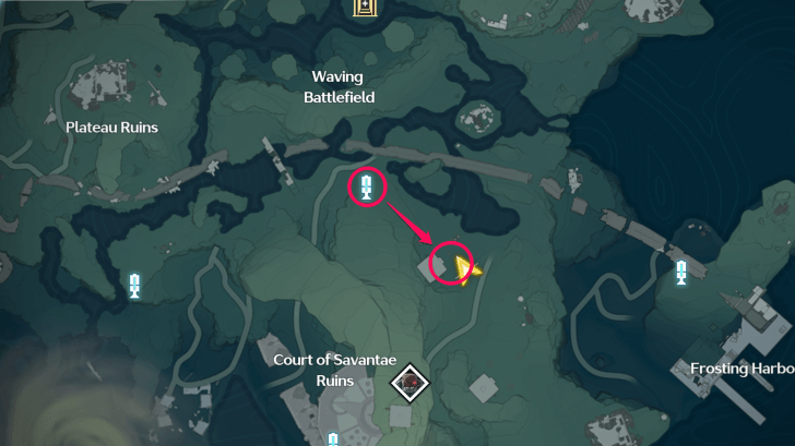 Wuthering Waves - Guide Crystal Pressure Plate Puzzle Location