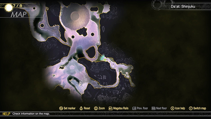 SMT V - Shinjuku Miman 6 Map Location