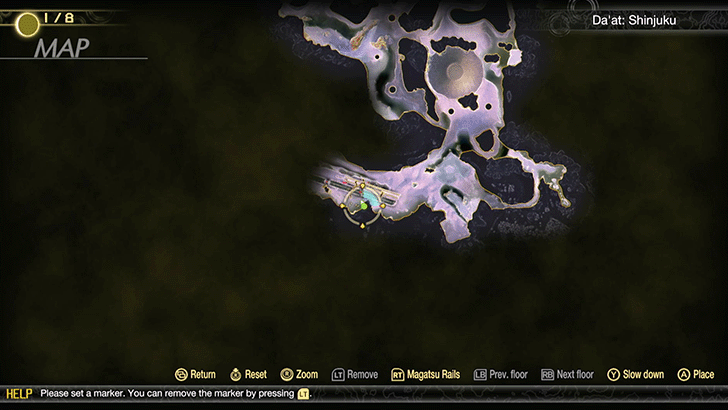 SMT V - Shinjuku Miman 7 Map Location