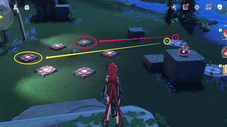 Wuthering Waves - Guide Crystal Pressure Plate Puzzle Solution One