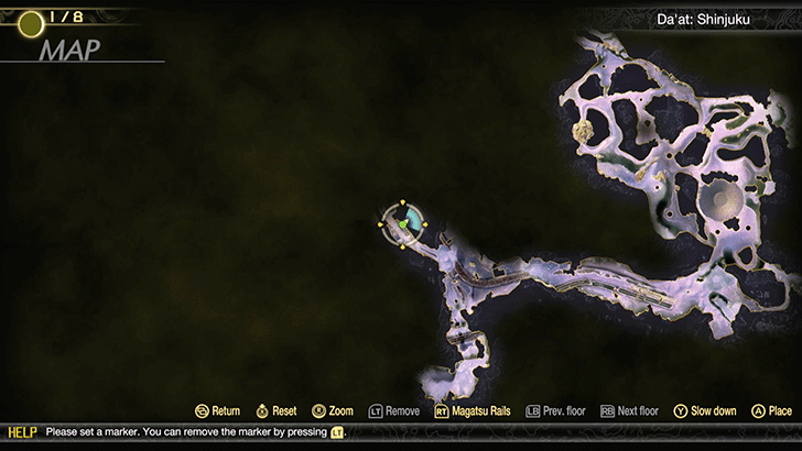 SMT V - Shinjuku Miman 12 Map Location