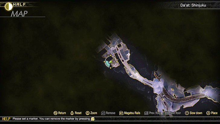 SMT V - Shinjuku Miman 13 Map Location