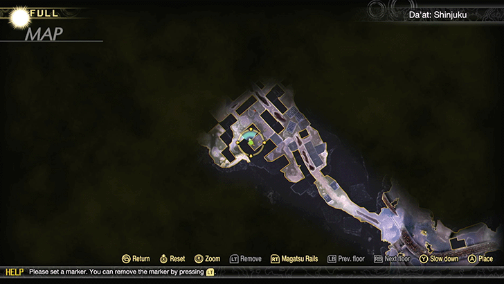SMT V - Shinjuku Miman 14 Map Location
