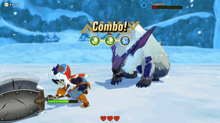 Monster Hunter Stories - Weapon Combos