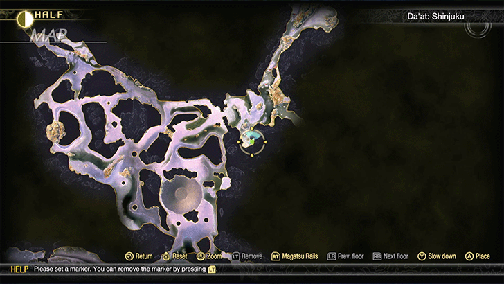 SMT V - Shinjuku Miman 17 Map Location