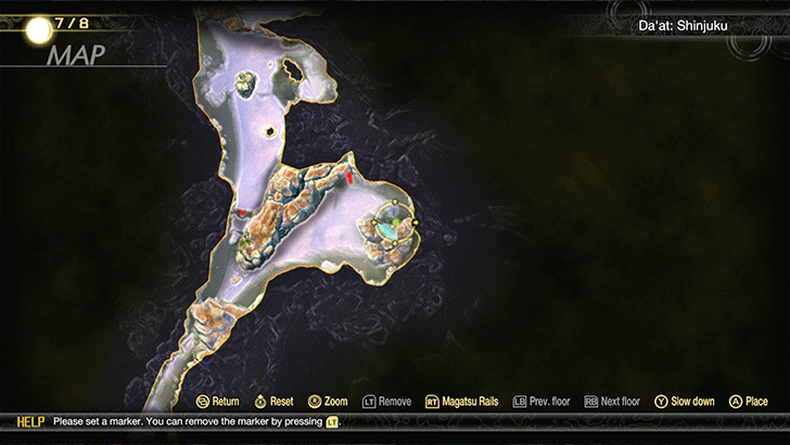 SMT V - Shinjuku Miman 18 Map Location