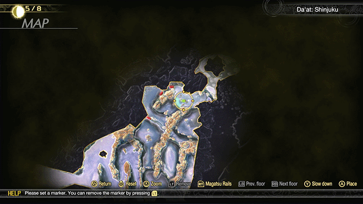 SMT V - Shinjuku Miman 21 Map Location