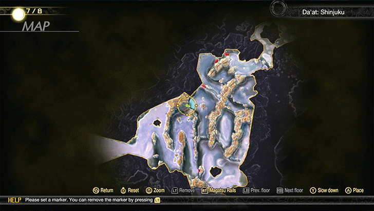 SMT V - Shinjuku Miman 22 Map Location