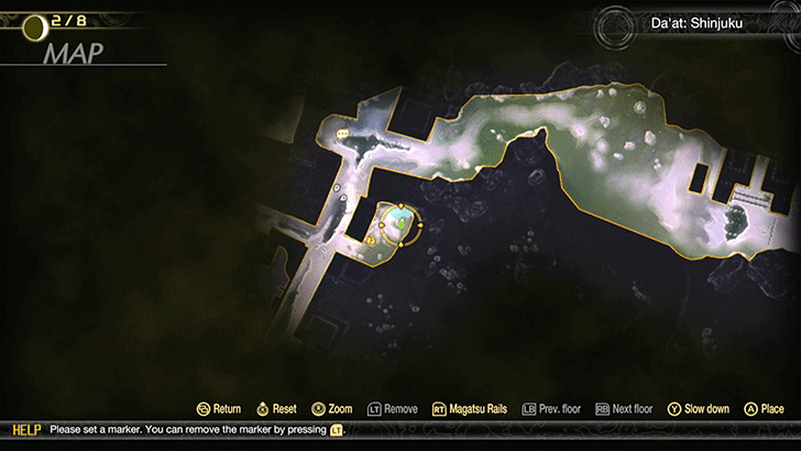 SMT V - Shinjuku Miman 25 Map Location