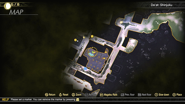 SMT V - Shinjuku Miman 26 Map Location