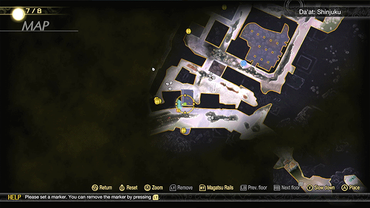 SMT V - Shinjuku Miman 27 Map Location