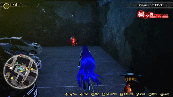 SMT V - Shinjuku Miman 28 Actual Location