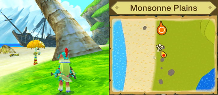 Monster Hunter Stories Catavan Monsonne Seashore.png