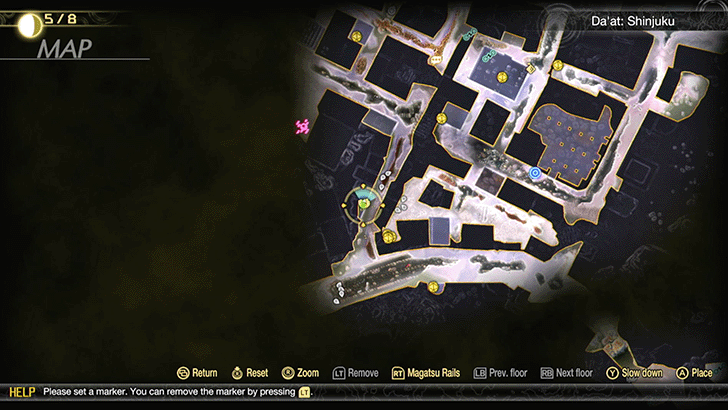 SMT V - Shinjuku Miman 31 Map Location