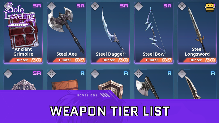 Weapon Tier List for Hunters