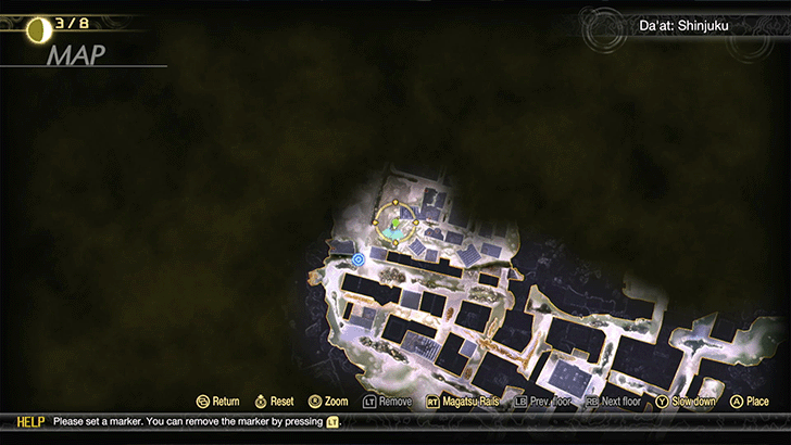 SMT V - Shinjuku Miman 32 Map Location