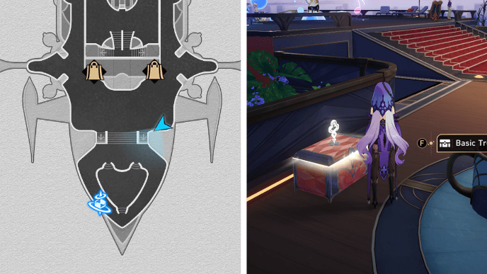 Honkai Star Rail - Radiant Feldspar Chest 1 Location