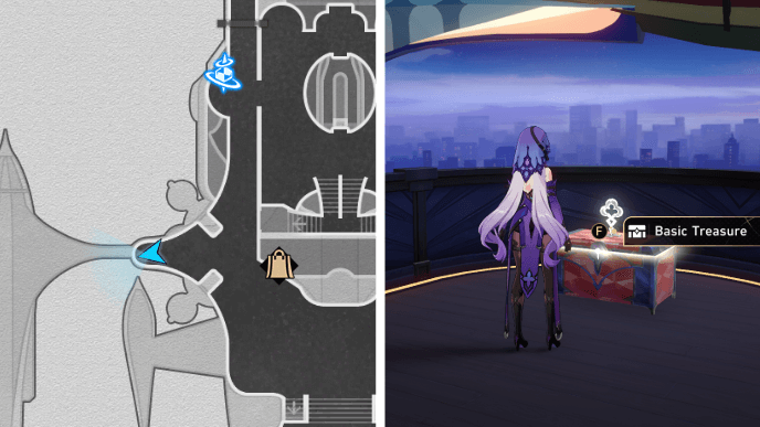 Honkai Star Rail - Radiant Feldspar Chest 2 Location