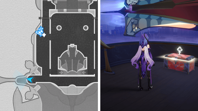 Honkai Star Rail - Radiant Feldspar Chest 14 Location