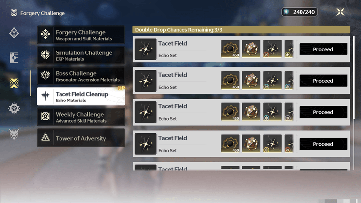 Wuthering Waves - Chord Cleansing LT Echo Material Double Drop - Complete Tacet Suppressions