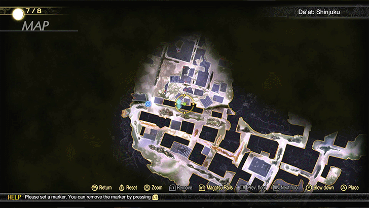 SMT V - Shinjuku Miman 33 Map Location