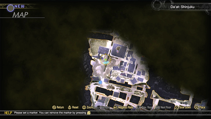 SMT V - Shinjuku Miman 34 Map Location