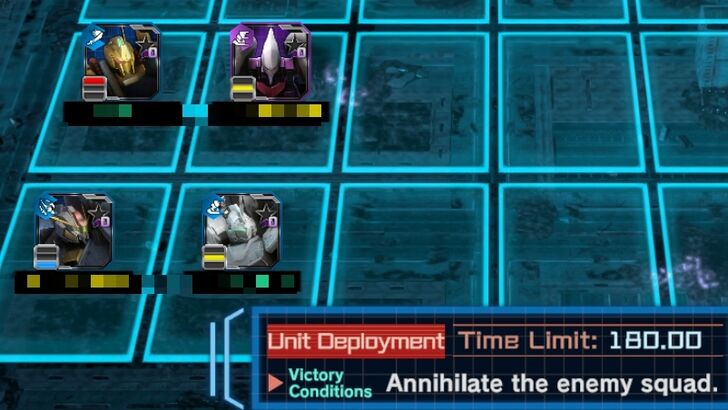 Right placements - Gundam UC Engage