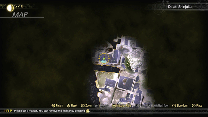 SMT V - Shinjuku Miman 37 Map Location