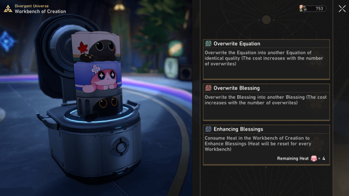 Honkai Star Rail - Work Bench of Creation