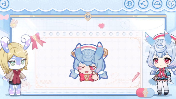 Genshin - Heartfelt Doodlings - Swipe to Draw