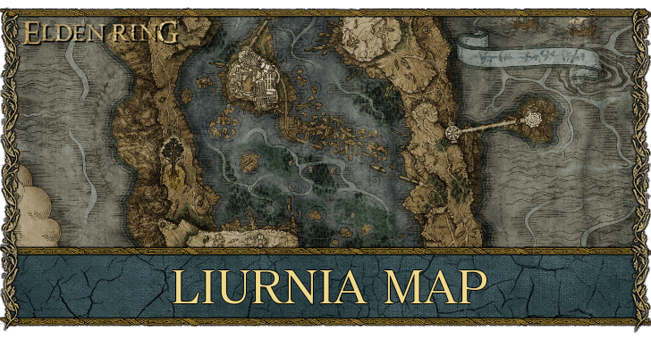 Elden Ring Liurnia Map