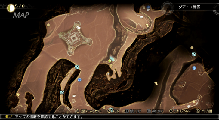 SMT V - Demon Statue 4 Map Location