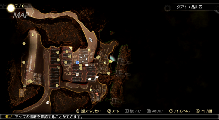 SMT V - Demon Statue 5 Map Location