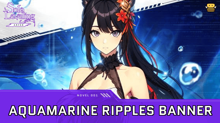 Solo Leveling Arise - Meilin Banner Aquamarin Ripples