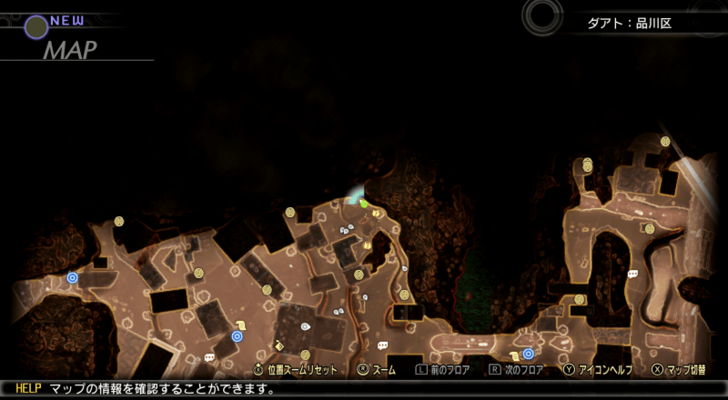 SMT V - Demon Statue 7 Map Location