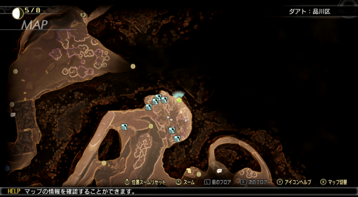 SMT V - Demon Statue 8 Map Location