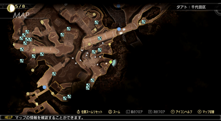 SMT V - Demon Statue 11 Map Location