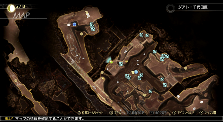 SMT V - Demon Statue 12 Map Location