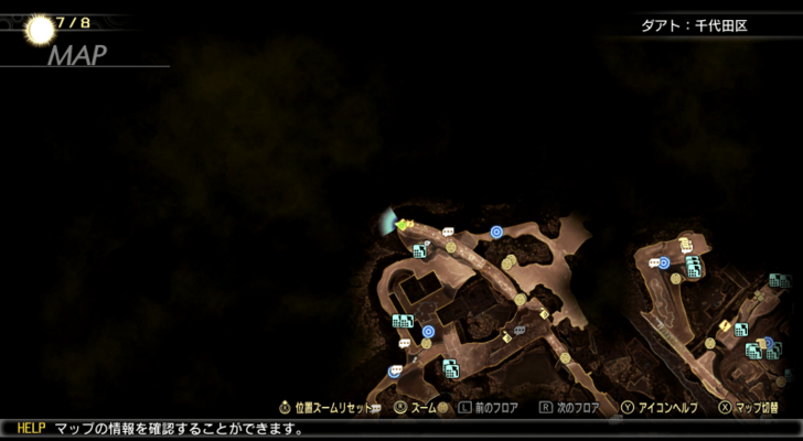 SMT V - Demon Statue 13 Map Location