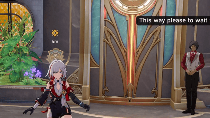 Honkai Star Rail - Take the elevator to the lower level