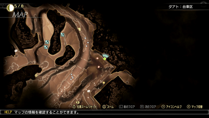 SMT V - Demon Statue 17 Map Location